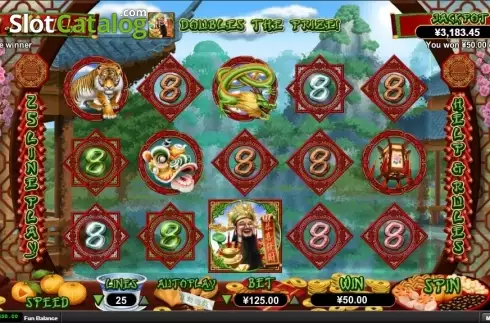Скрин3. God of Wealth (RTG) слот
