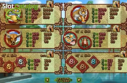 Скрин4. God of Wealth (RTG) слот