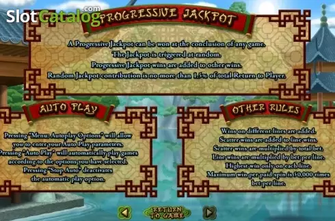 Скрин8. God of Wealth (RTG) слот