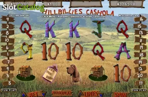 Скрин2. Hillbillies Cashola слот