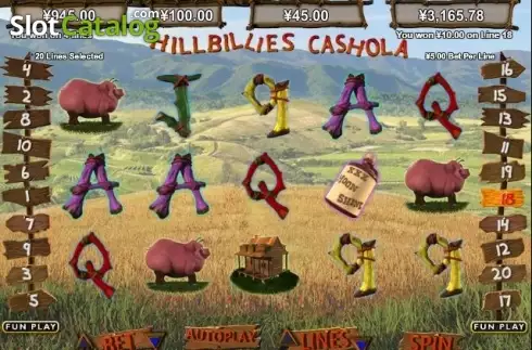 Скрин3. Hillbillies Cashola слот