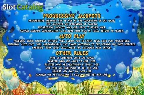 Скрин6. Ocean Oddities слот