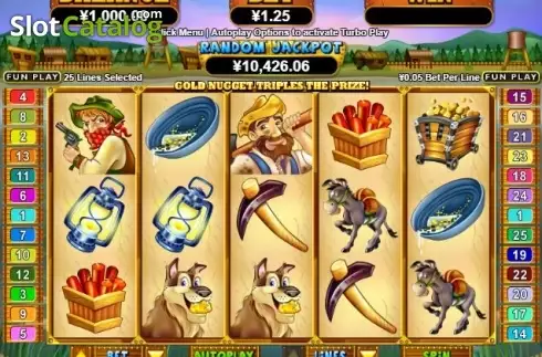 Скрин2. Pay Dirt! слот