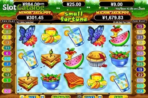 Скрин3. Small Fortune слот