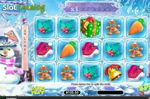 Скрин2. Snowmania слот