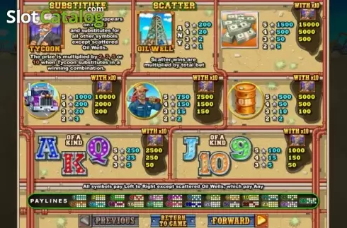 Скрин4. Texan Tycoon слот