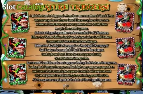 Скрин7. The Elf Wars слот