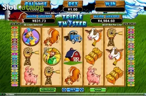 Скрин2. Triple Twister слот