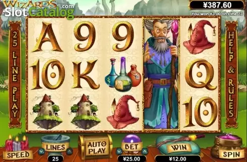 Скрин3. Wild Wizards (RTG) слот