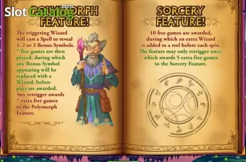 Скрин6. Wild Wizards (RTG) слот