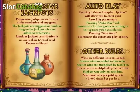 Скрин8. Wild Wizards (RTG) слот