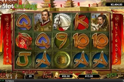 Скрин3. Zhanshi слот