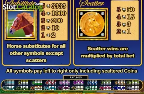 Скрин5. Derby Dollars слот