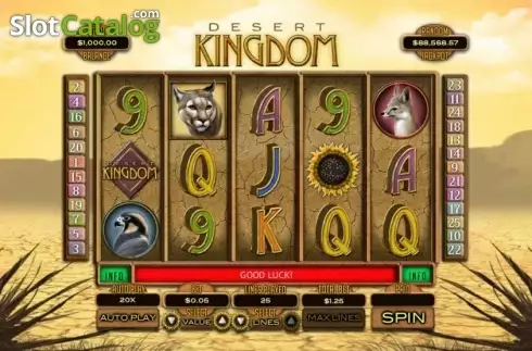 Скрин2. Desert Kingdom слот