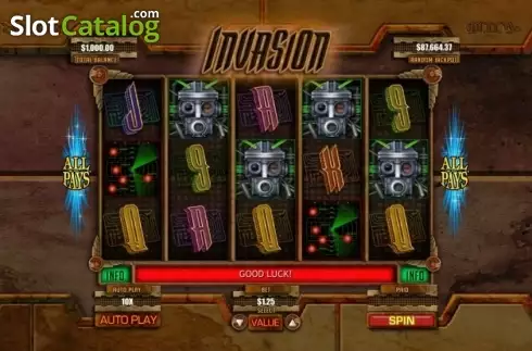 Скрин2. Invasion слот