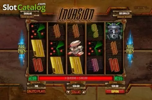 Скрин3. Invasion слот