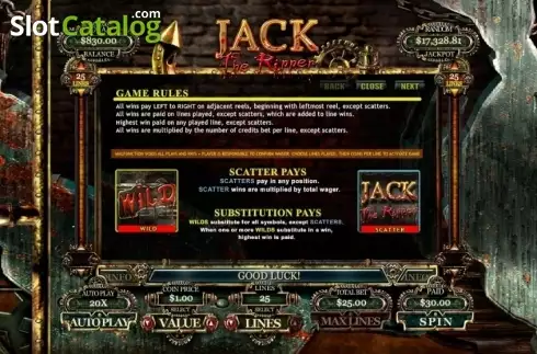 Скрин6. Jack the Ripper слот