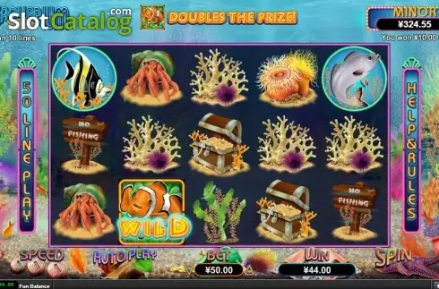 Скрин3. Megaquarium слот