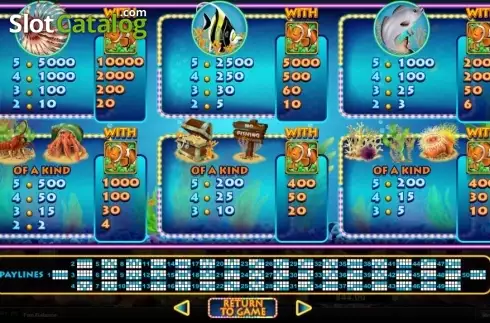 Скрин4. Megaquarium слот