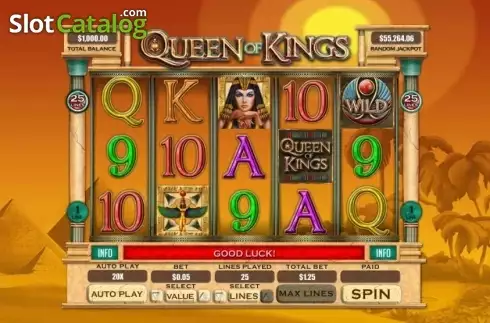 Скрин2. Queen of Kings слот