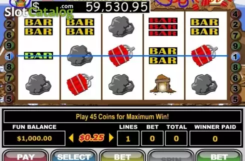 Скрин2. Super Diamond Mine слот