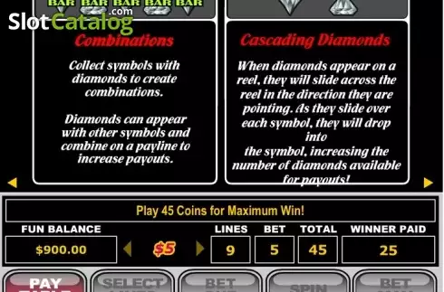Скрин6. Super Diamond Mine слот