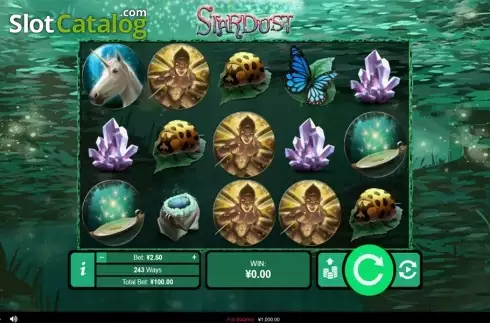 Скрин2. Stardust (RTG) слот