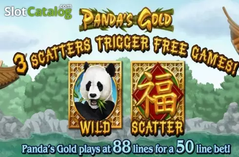 Panda's Gold (RTG) логотип