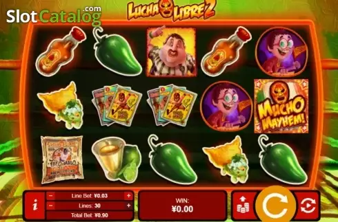 Скрин2. Lucha Libre 2 слот
