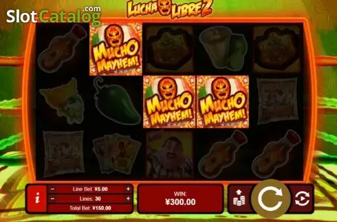 Скрин3. Lucha Libre 2 слот