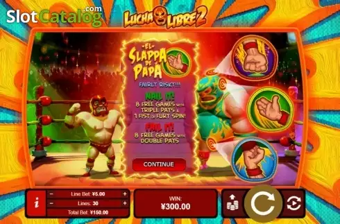 Скрин4. Lucha Libre 2 слот