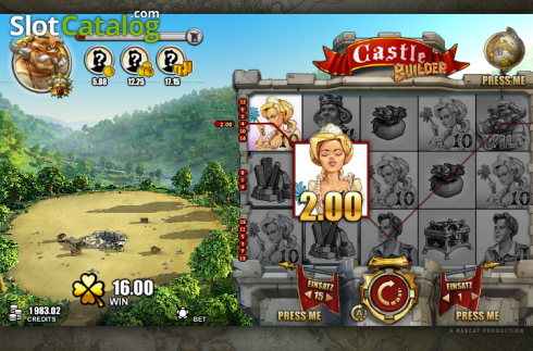 Скрин5. Castle Builder слот
