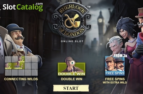Скрин2. Sherlock of London слот