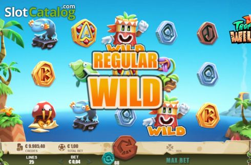 Скрин3. Tropical Wilds слот