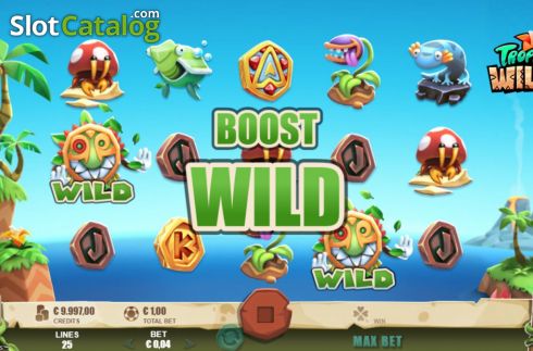 Скрин4. Tropical Wilds слот
