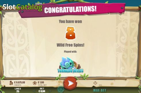 Скрин6. Tropical Wilds слот