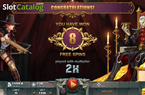 Скрин6. Anna Van Helsing Monster Huntress слот