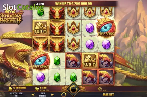 Скрин3. Dragons Breath слот