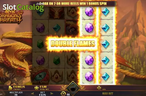 Скрин4. Dragons Breath слот