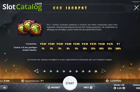 Скрин7. Goldmine Megatracks слот