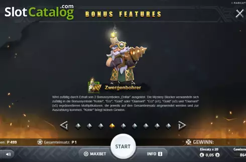 Скрин9. Goldmine Megatracks слот