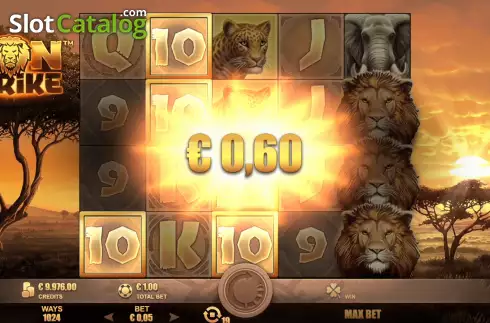 Скрин4. Lion Strike слот