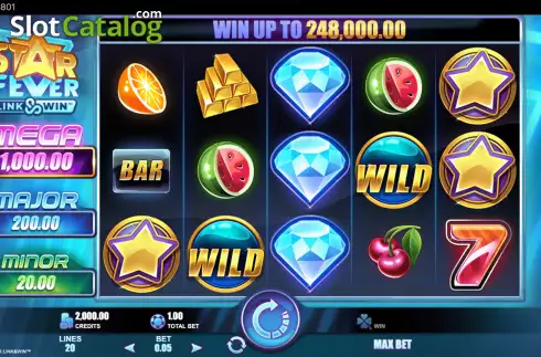 Скрин3. Star Fever Link and Win слот