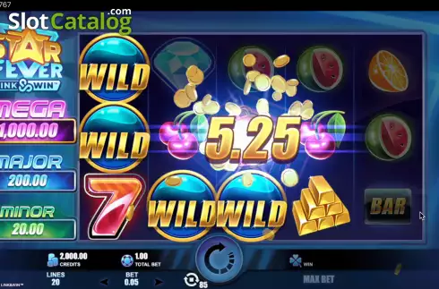 Скрин5. Star Fever Link and Win слот