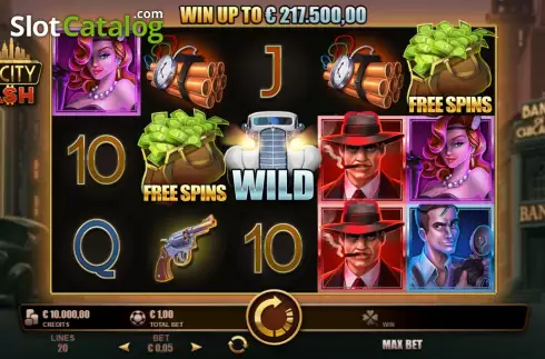 Скрин3. Big City Cash слот