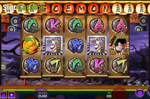 Скрин2. Ninja Hero Goemon слот