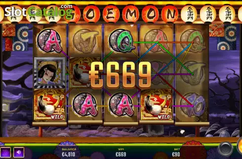 Скрин3. Ninja Hero Goemon слот