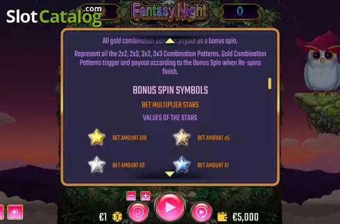 Скрин8. Fantasy Night слот