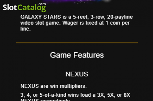 Скрин6. Galaxy Stars слот
