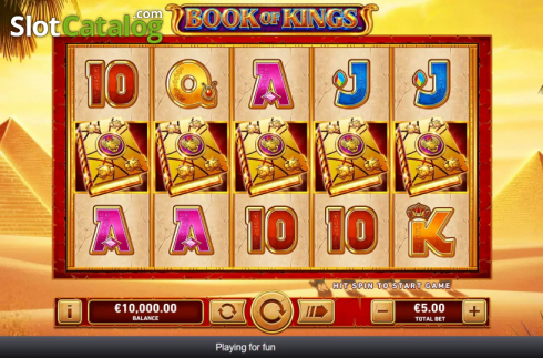 Скрин3. Book Of Kings (Rarestone Gaming) слот